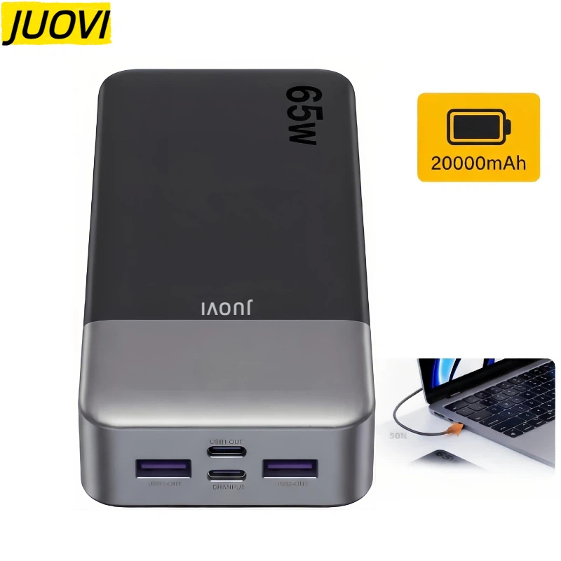 Samsung Tablet With Accessories - JUOVI 20000mAh Power Bank 65W PD