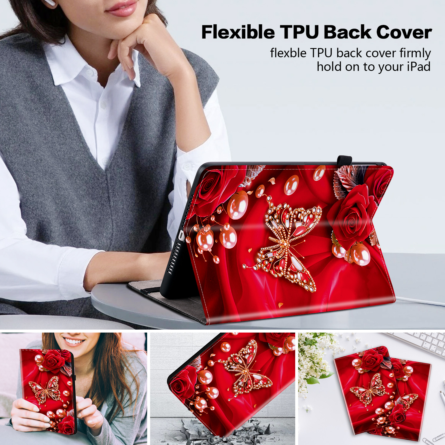 Leather Case for Samsung Galax - مراجعة Tablet A9 Accessories وسعره