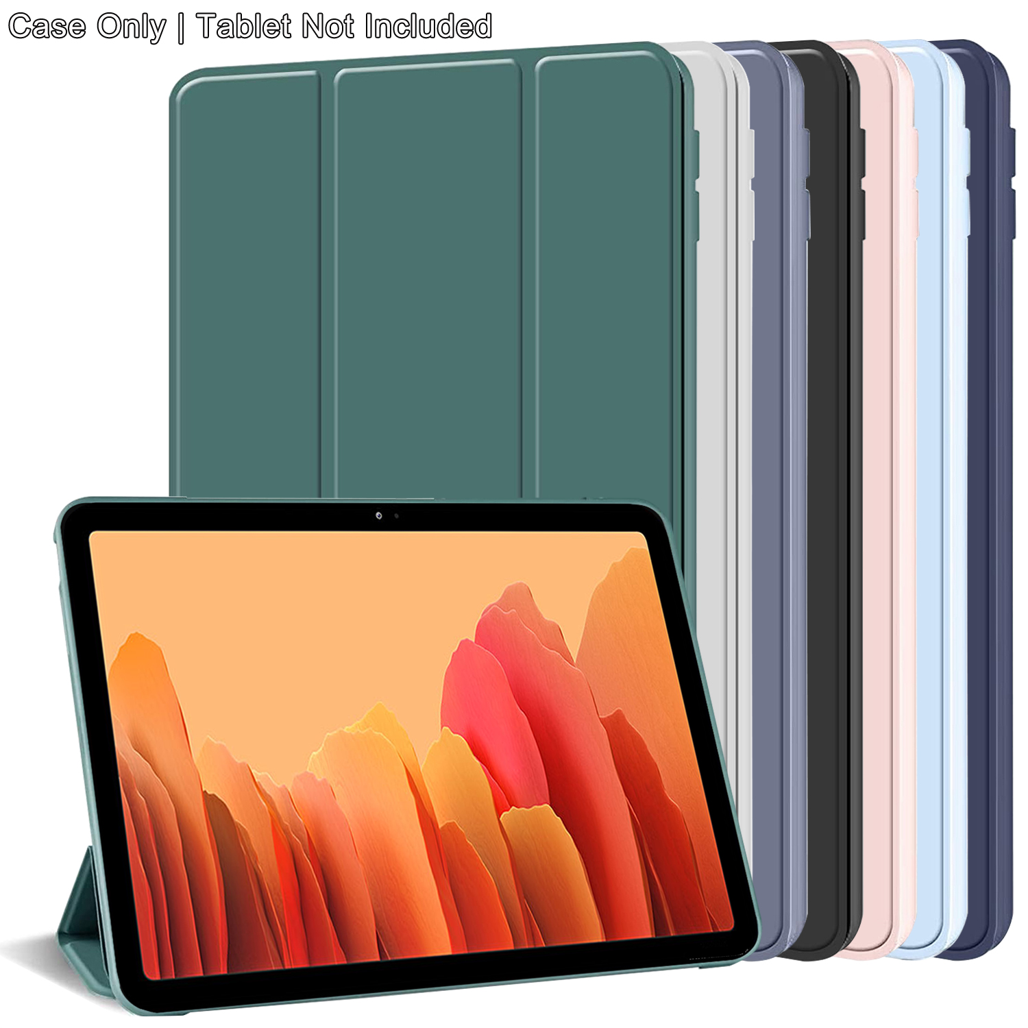 Tri-fold Flip Case For Samsung - مراجعة Samsung Tablet With Accessories وسعره