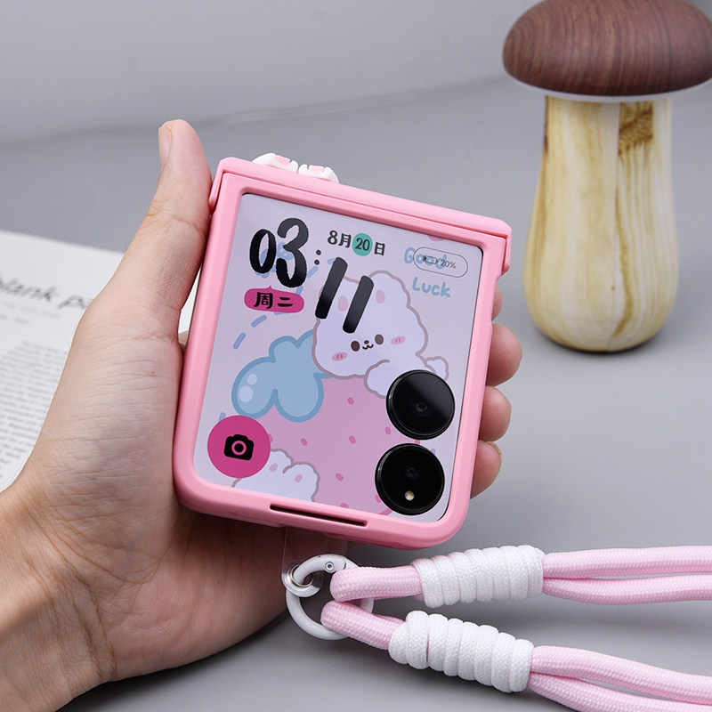 Cute Rabbit Ears Hinge Phone C - مراجعة Motorola Tablet Accessories وسعره
