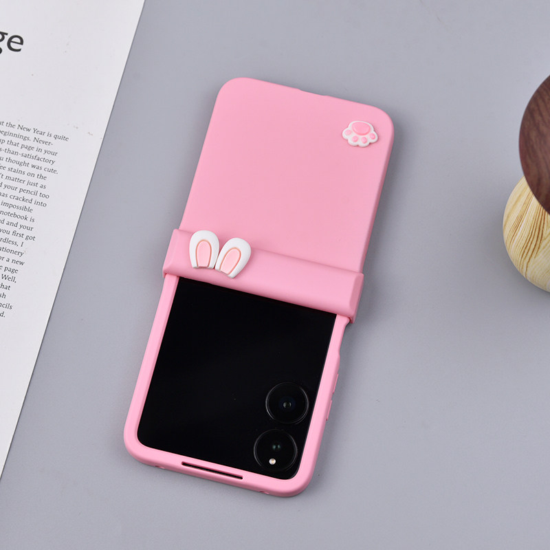 Cute Rabbit Ears Hinge Phone C - مراجعة Motorola Tablet Accessories وسعره