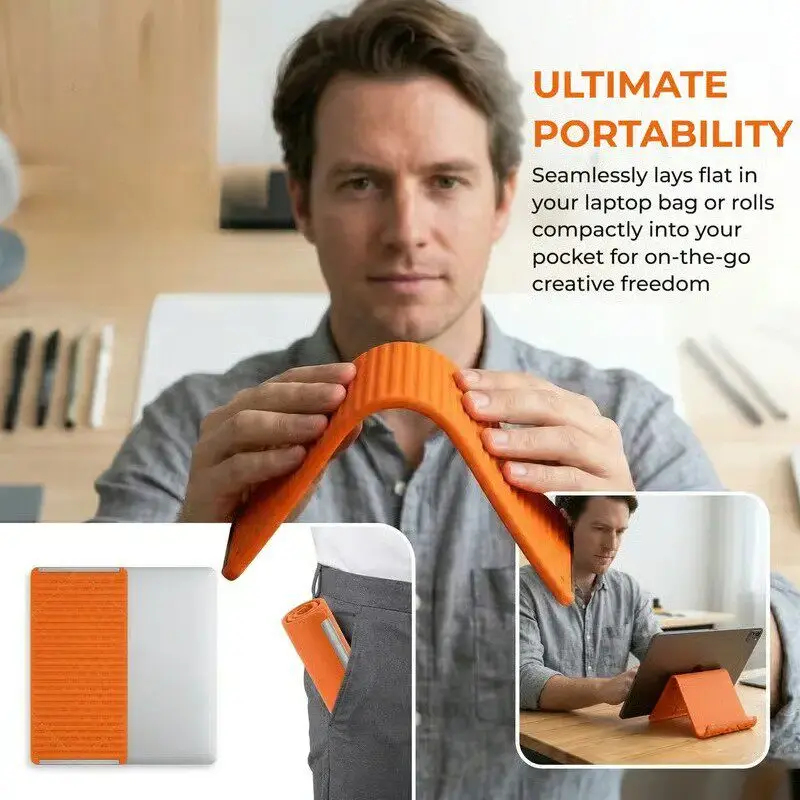 Silicone Foldable Phone Stand  - مراجعة Tablet Holder Accessories وسعره