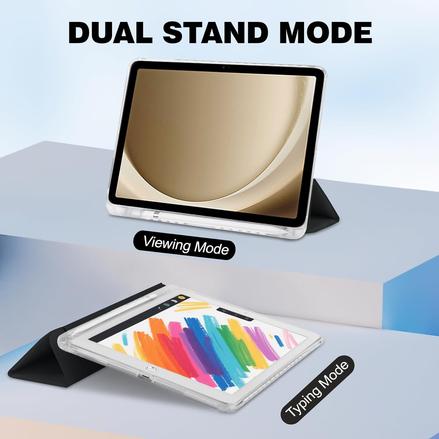 Clear Crystal Tablet Case With - مراجعة Tablet A9 Accessories وسعره