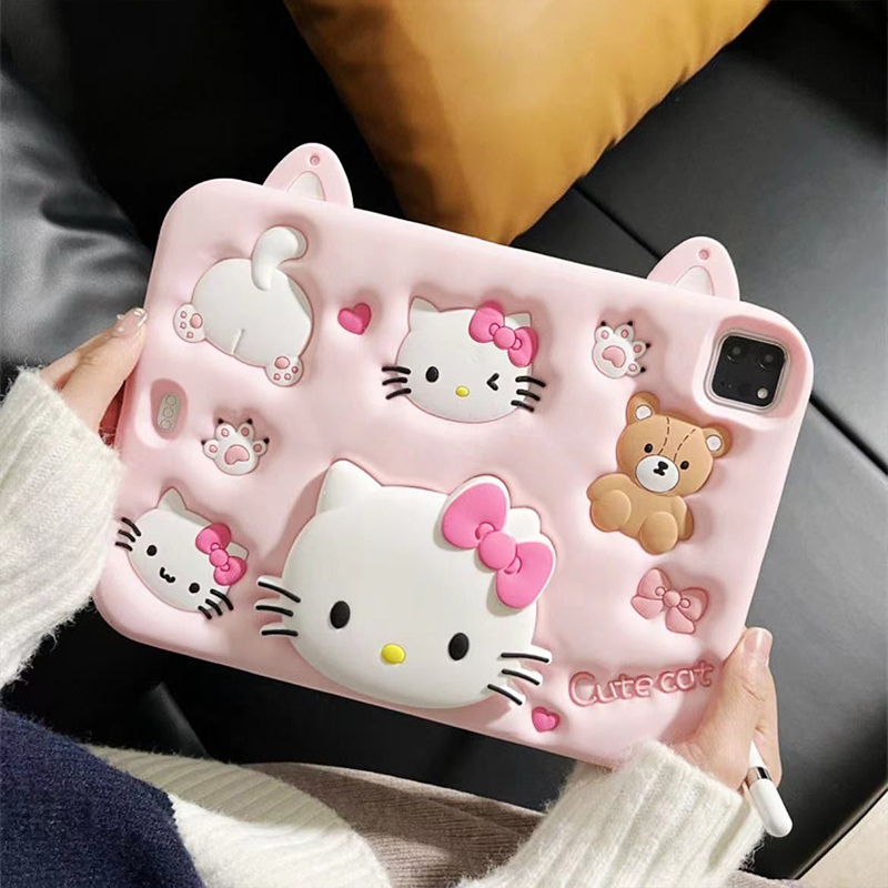 Sanrio Cartoon Hello Kitty Ipa - مراجعة Tablet Accessories For Students وسعره