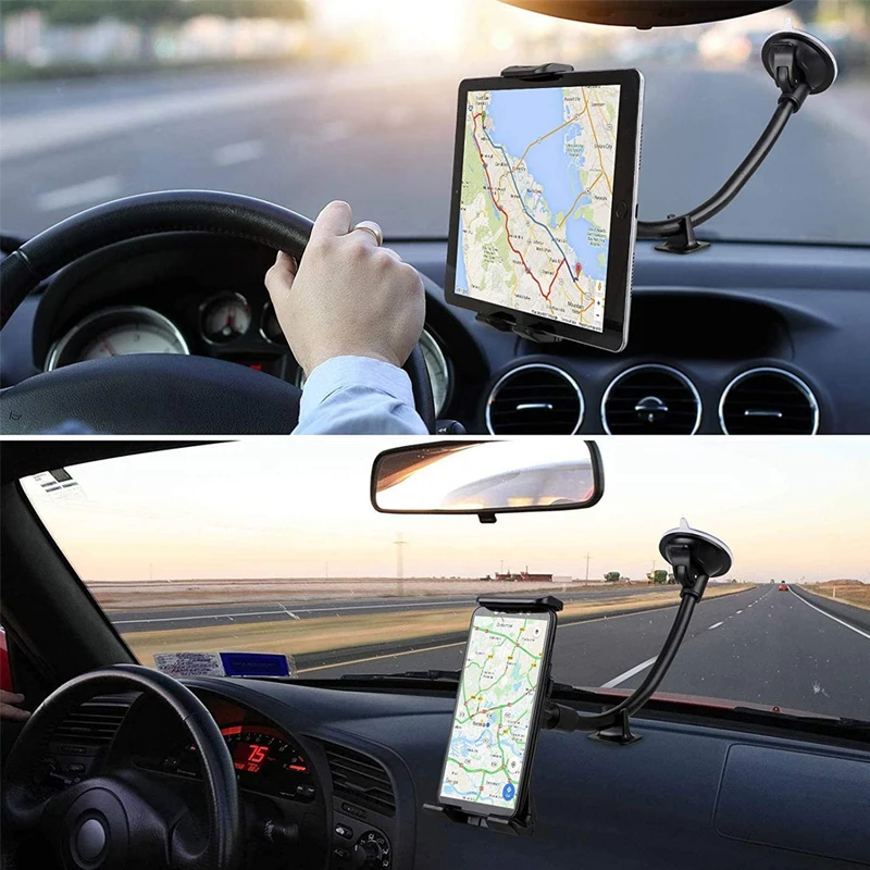 Universal Tablet Stand Long Ar - مراجعة Car Accessories Tablet Holder وسعره