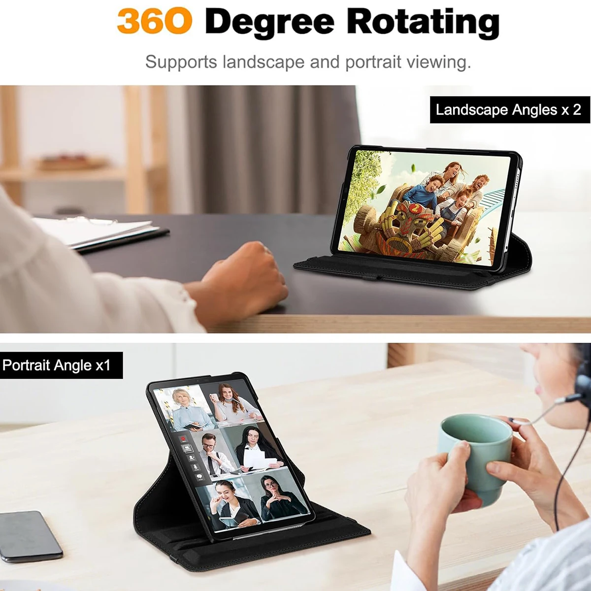 Rotating Case for Samsung Gala - مراجعة Tablet A9 Accessories وسعره