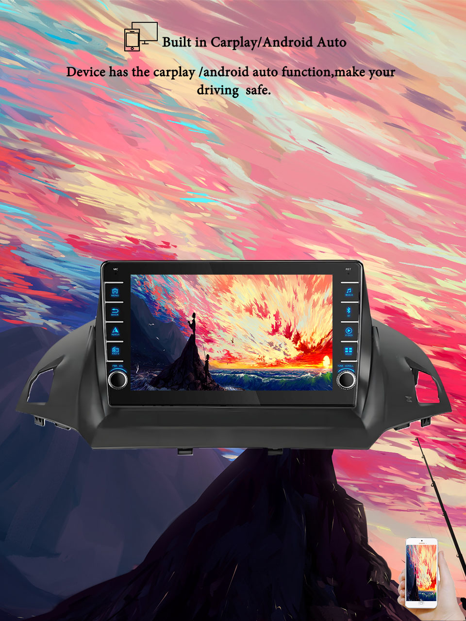 8G+128G Android 14 For Ford Ku - مراجعة Tablet Danish Mobile & Accessories Photos وسعره