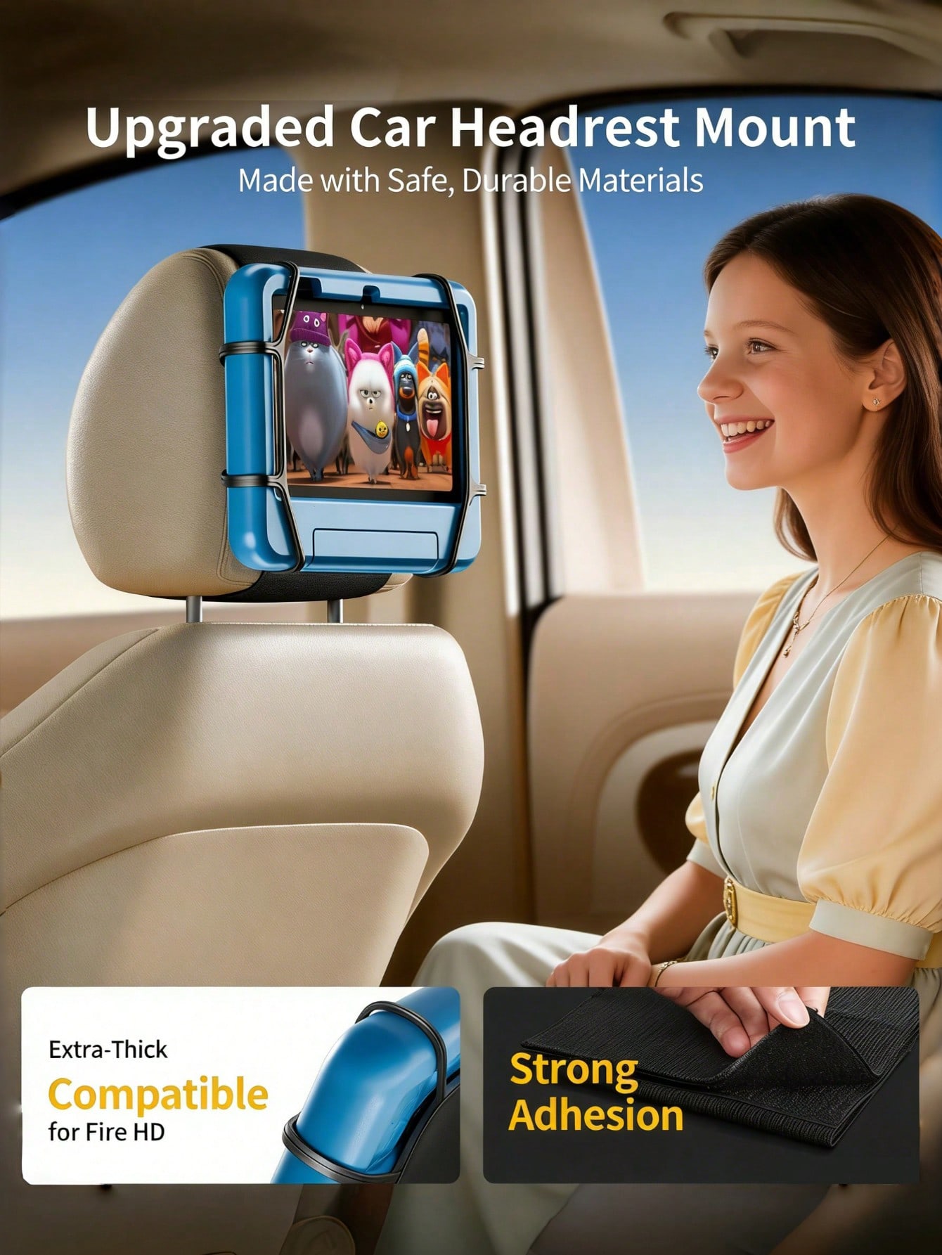 Car Headrest Tablet Holder – 3 - مراجعة Car Accessories Tablet Holder وسعره