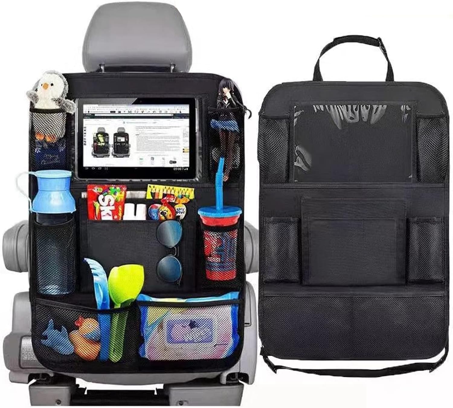 Car Back Seat Organisers Carry - مراجعة Toddler Tablet Accessories وسعره