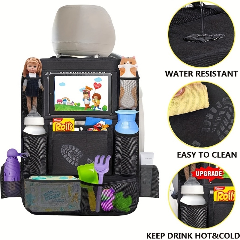 Car Back Seat Organisers Carry - مراجعة Toddler Tablet Accessories وسعره