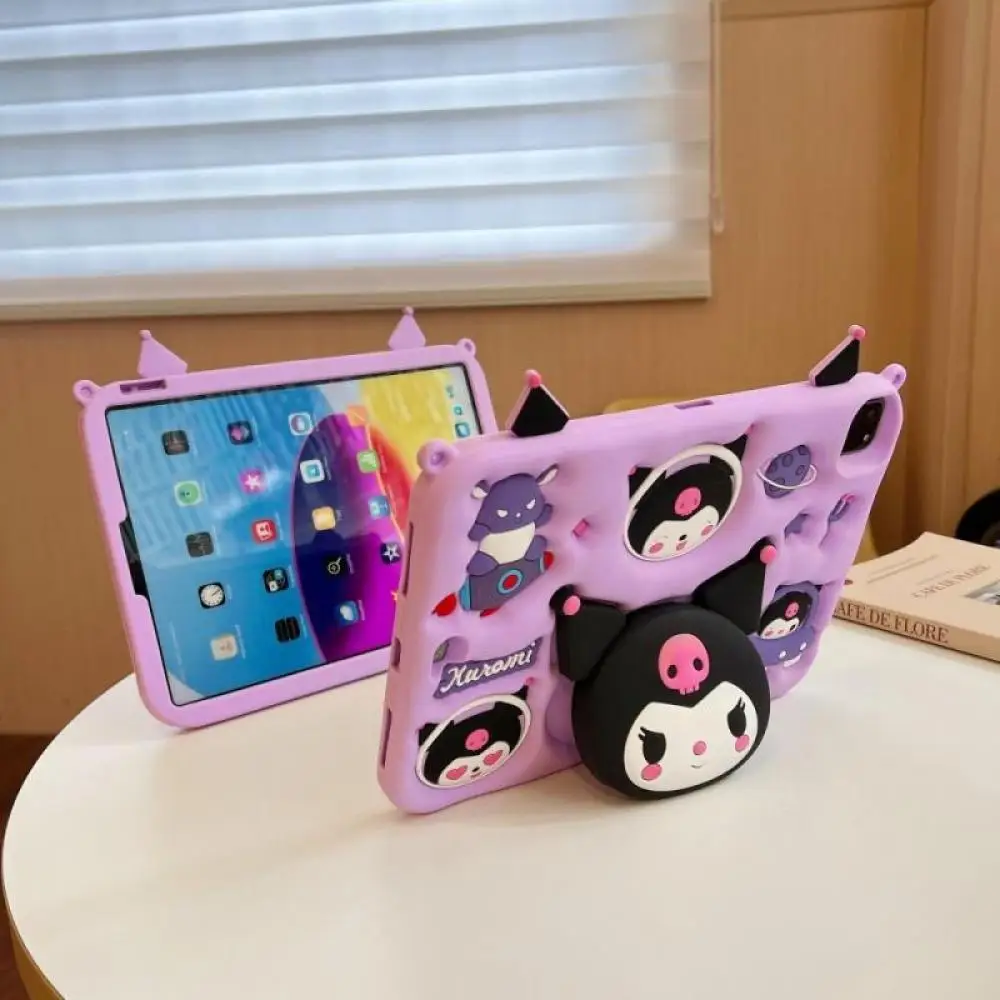 Cartoon Kuromi Ipad Silicone P - مراجعة Tablet Accessories For Students وسعره
