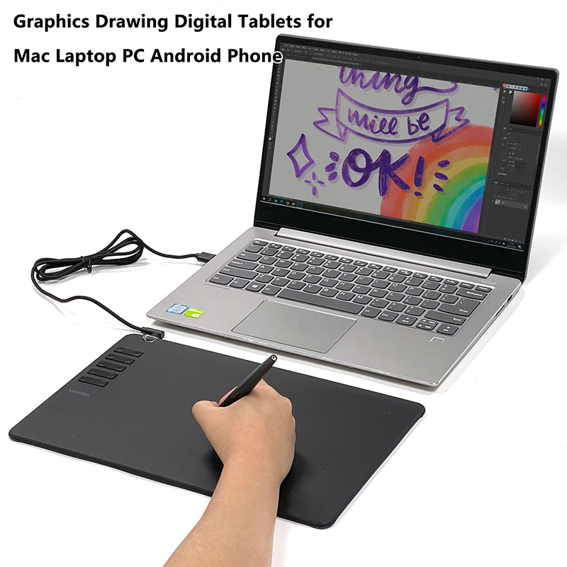 T1161/T906/ T605 Graphics Tabl - مراجعة Graphic Tablet Accessories وسعره