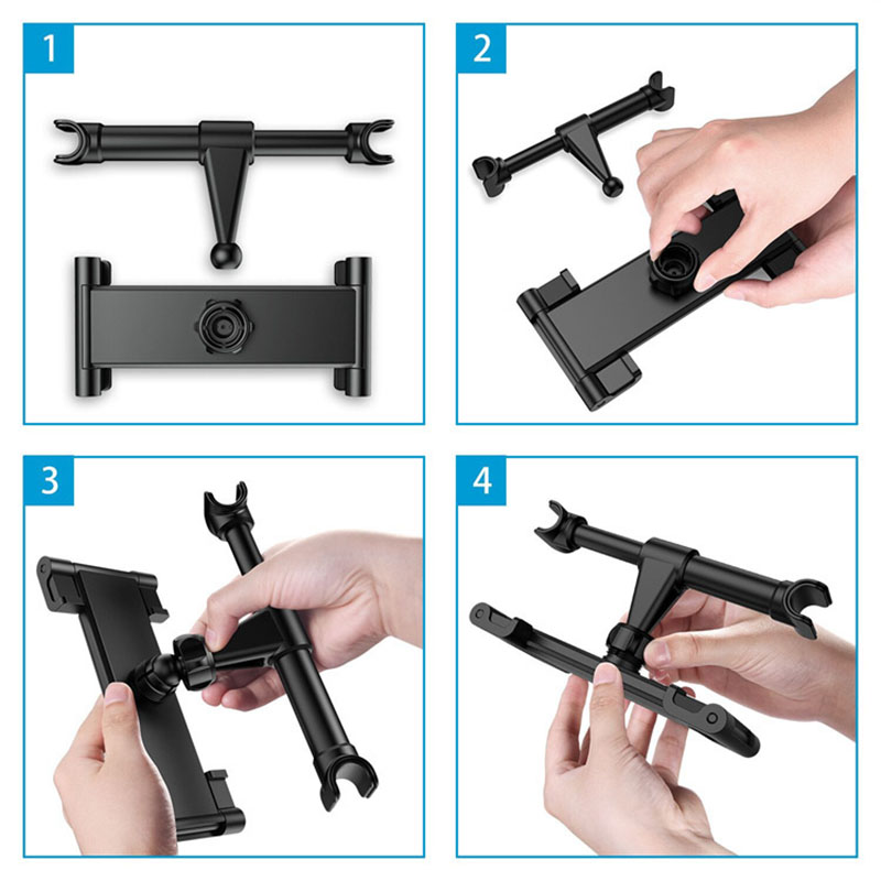 Telescopic Car Rear Pillow Pho - مراجعة Toddler Tablet Accessories وسعره