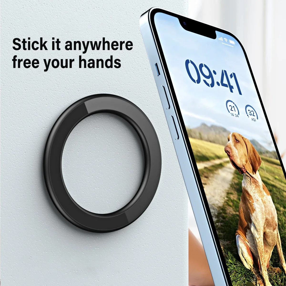 For MagSafe Magnetic Ring Hold - مراجعة Tablet Holder Accessories وسعره