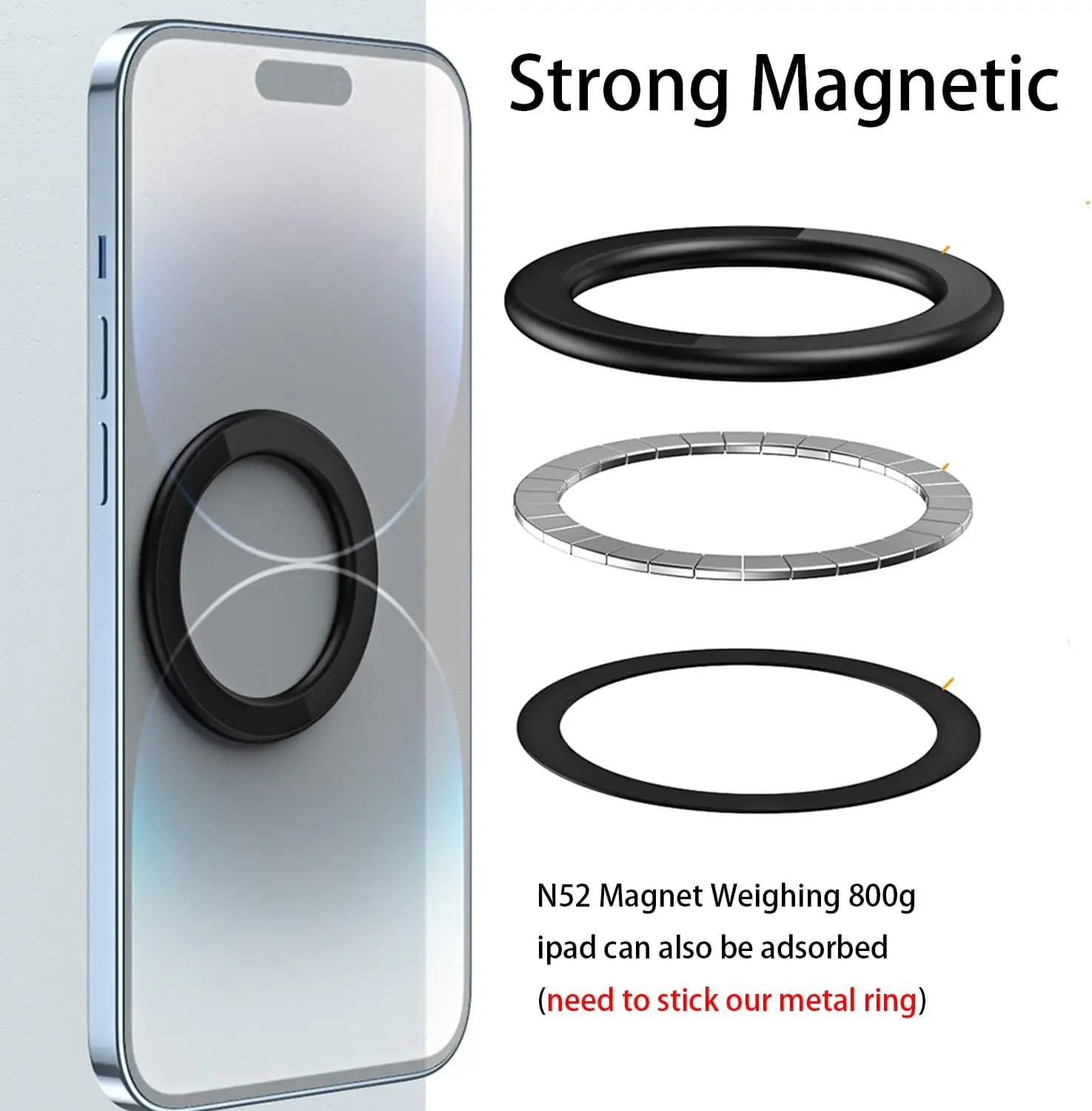 For MagSafe Magnetic Ring Hold - مراجعة Tablet Holder Accessories وسعره