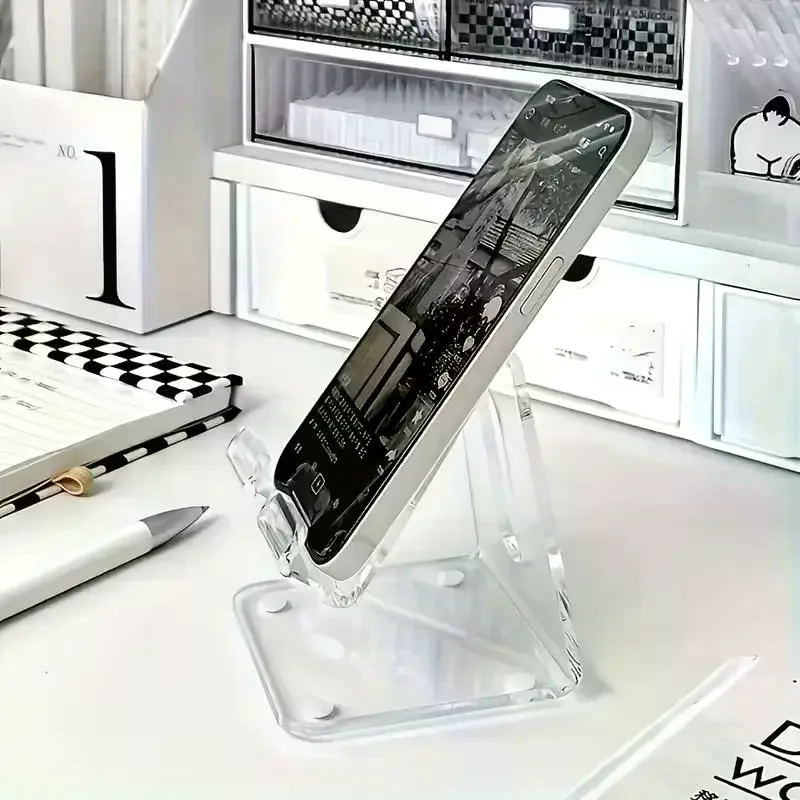 Transparent Acrylic Phone Stan - مراجعة Tablet Holder Accessories وسعره