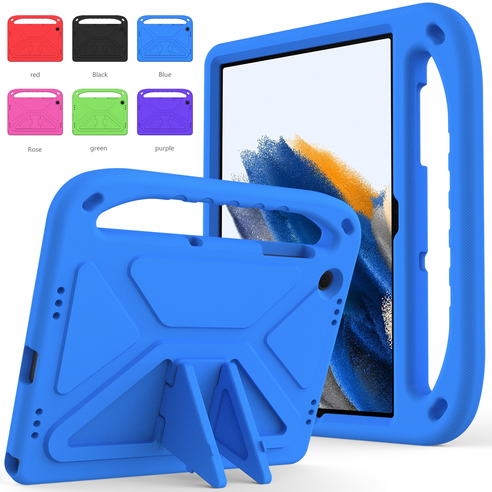 Kids EVA Stand Case For Samsun - مراجعة Tablet A9 Accessories وسعره