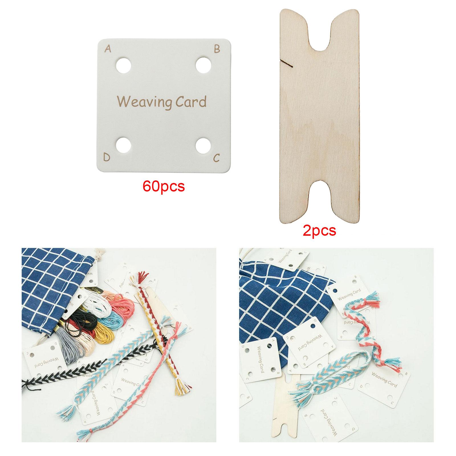 60Pcs Tablet Weaving Card for  - مراجعة Tablet Weaving Accessories وسعره