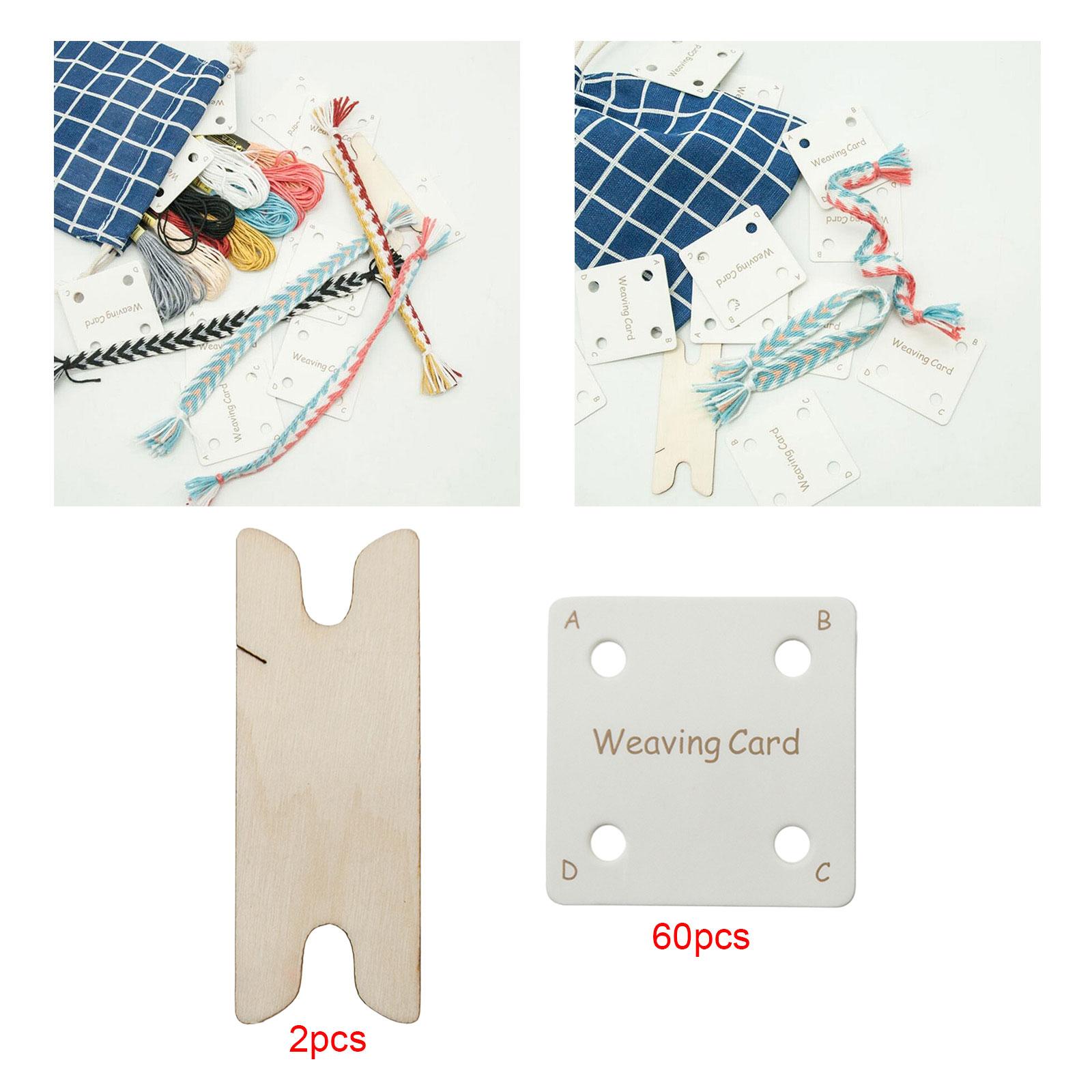 60Pcs Tablet Weaving Card for  - مراجعة Tablet Weaving Accessories وسعره