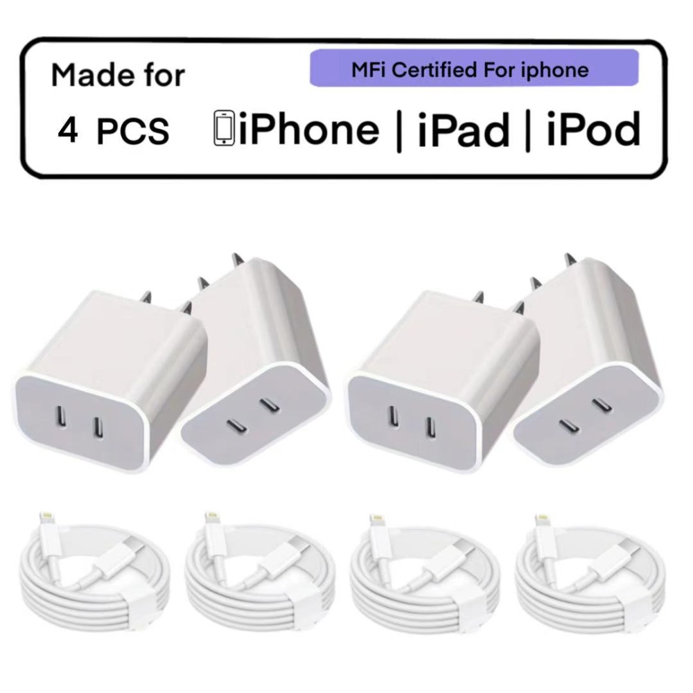 4pcs USB C Fast Charging Cable - مراجعة Tablet With Complete Accessories وسعره