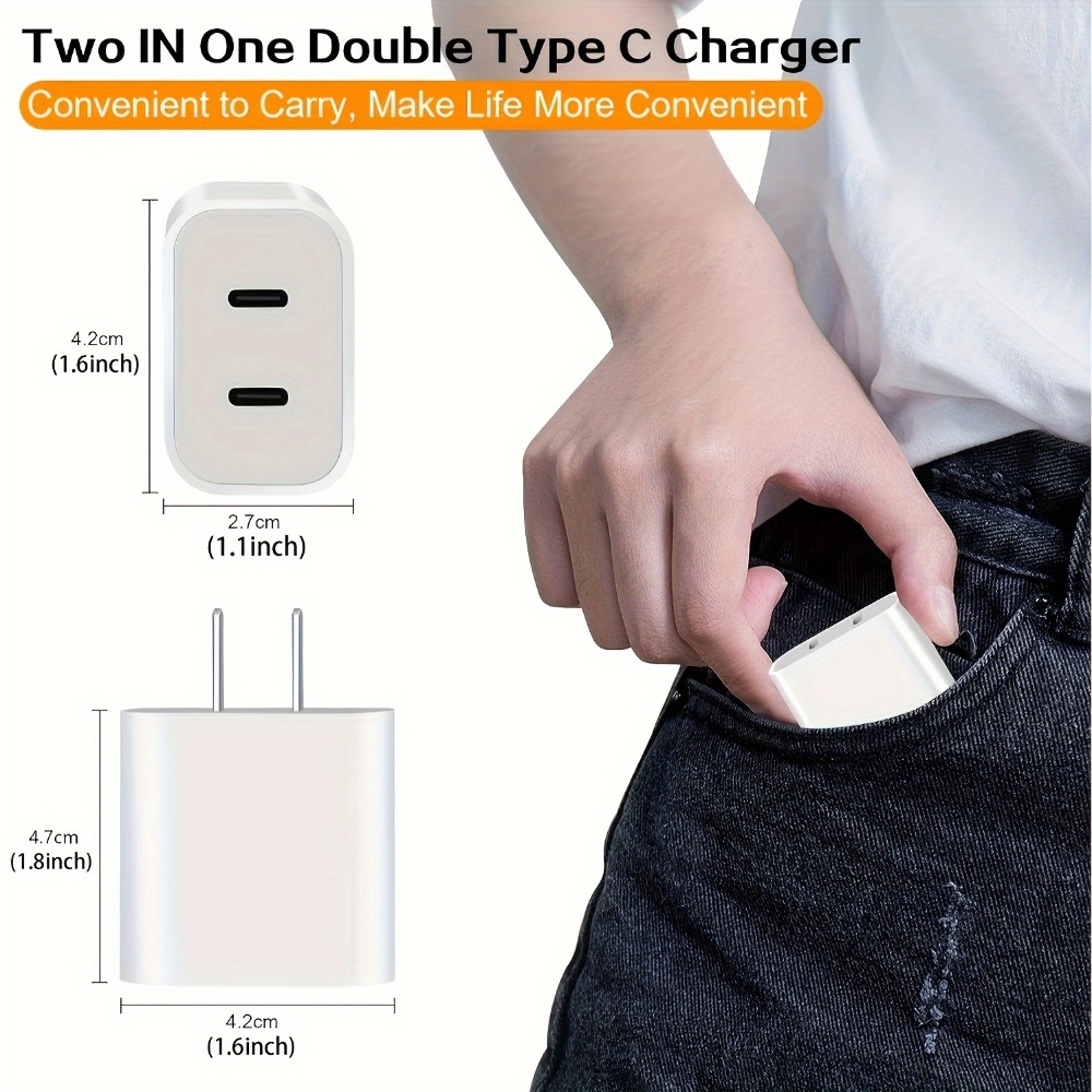 4pcs USB C Fast Charging Cable - مراجعة Tablet With Complete Accessories وسعره