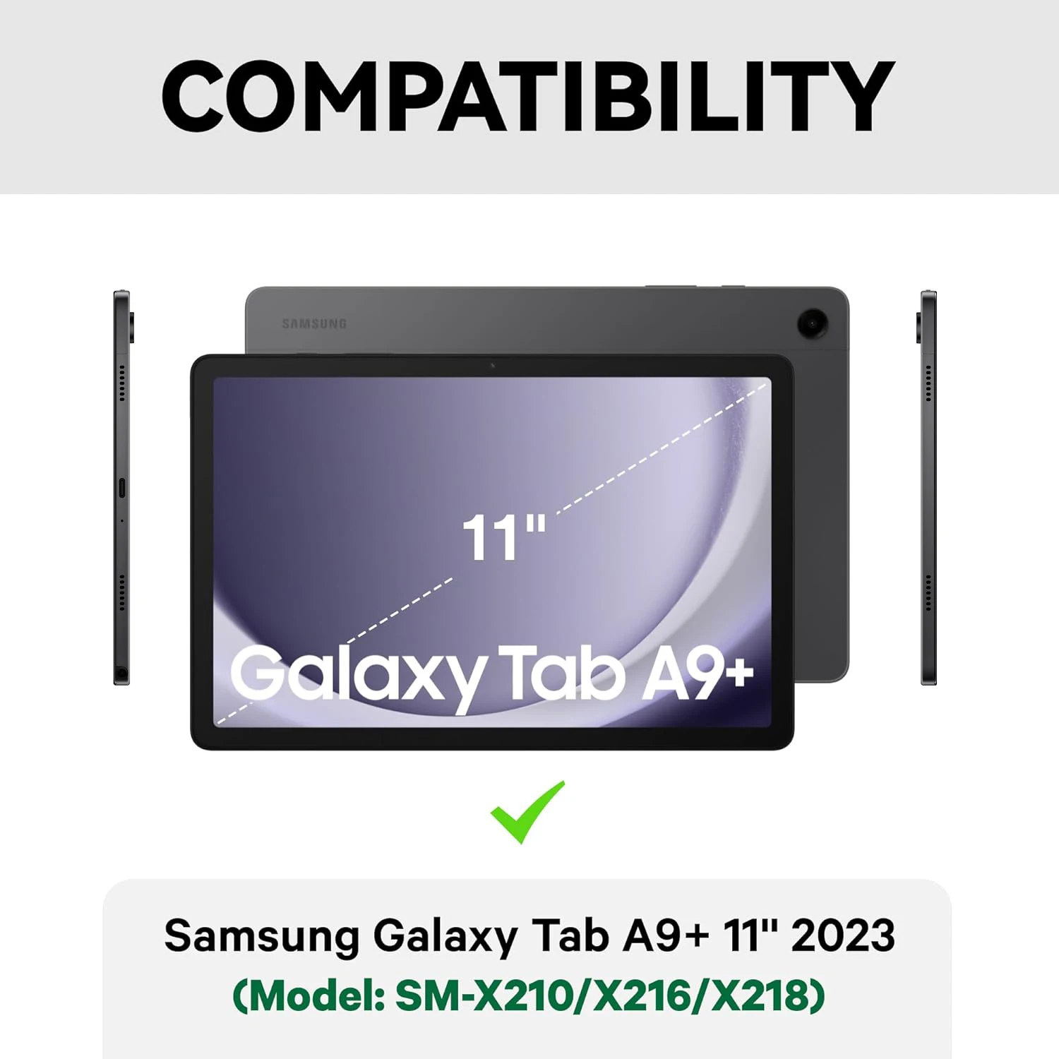 Case for Samsung Galaxy Tab A9 - مراجعة Tablet A9 Accessories وسعره