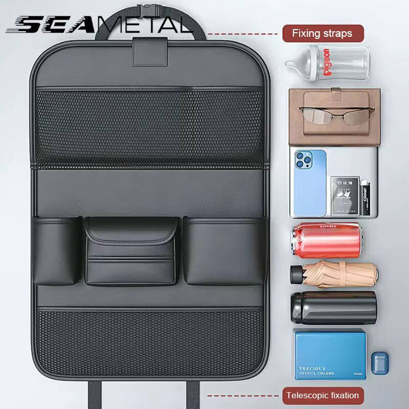 SEAMETAL Car Seat Back Organiz - مراجعة Toddler Tablet Accessories وسعره