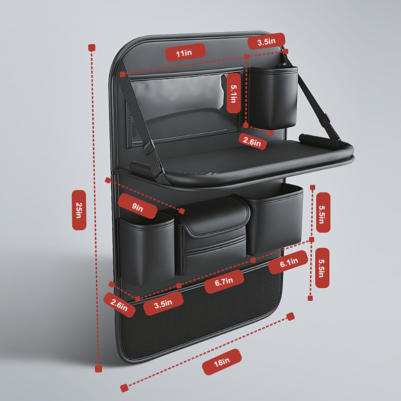 SEAMETAL Car Seat Back Organiz - مراجعة Toddler Tablet Accessories وسعره