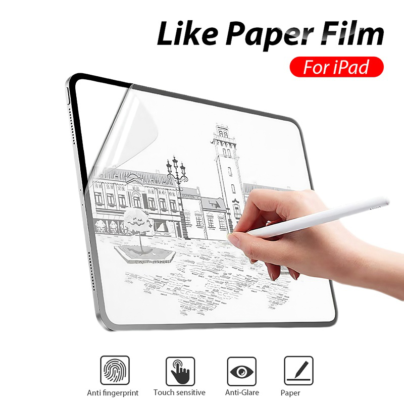Paper Feel Screen Film For iPa - مراجعة Tablet Accessories For Students وسعره