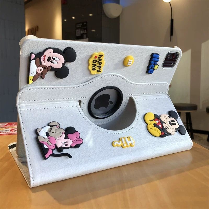 Cute Mickey Minnie Mouse IPad  - مراجعة Tablet Accessories For Students وسعره