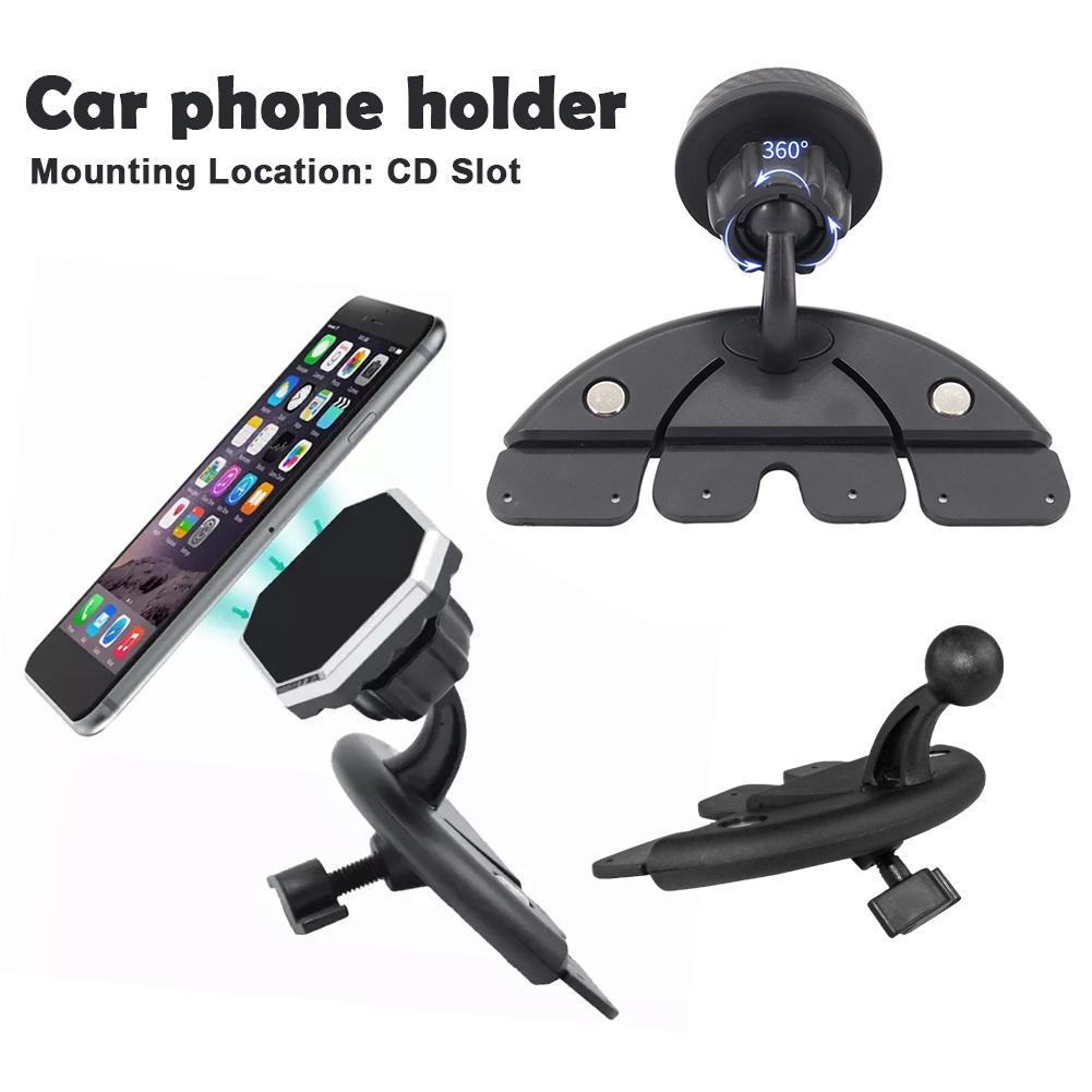 Ball Head Car CD Slot Phone Ho - مراجعة Car Accessories Tablet Holder وسعره