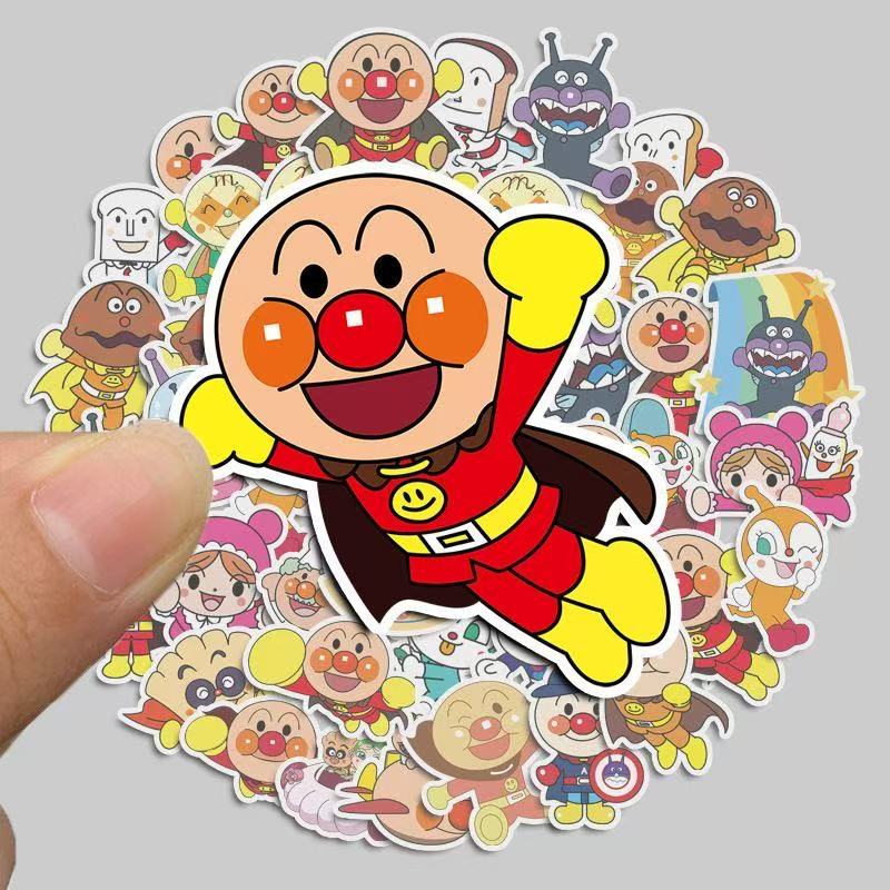50pcs cartoon anime image Anpa - مراجعة Tablet Accessories For Students وسعره