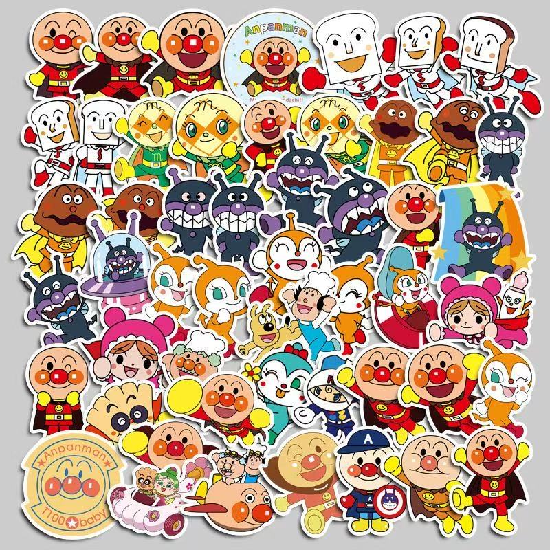 50pcs cartoon anime image Anpa - مراجعة Tablet Accessories For Students وسعره