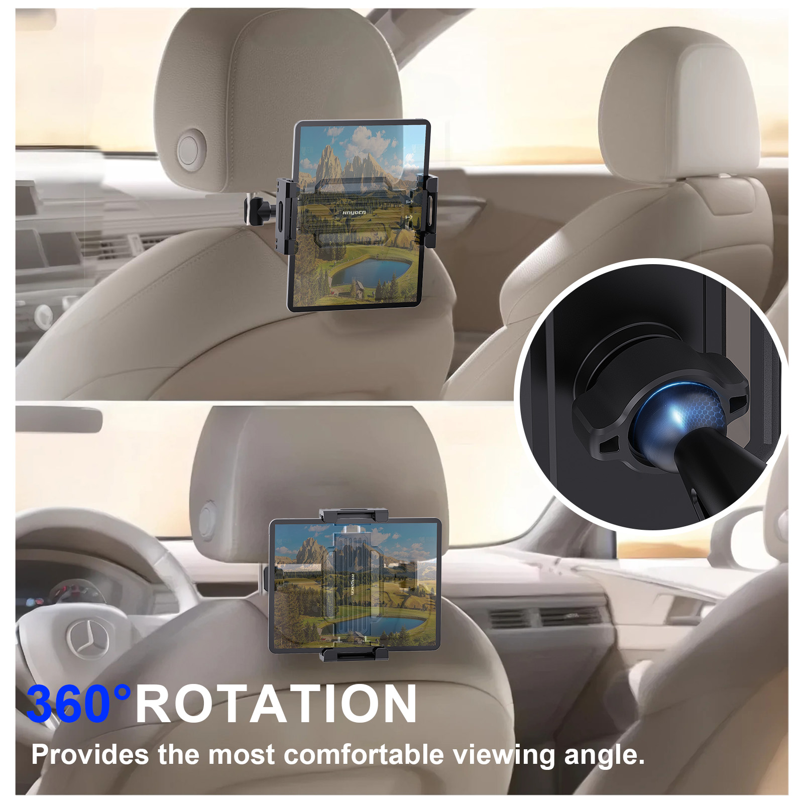 Universal Car Seat Headrest Ta - مراجعة Toddler Tablet Accessories وسعره