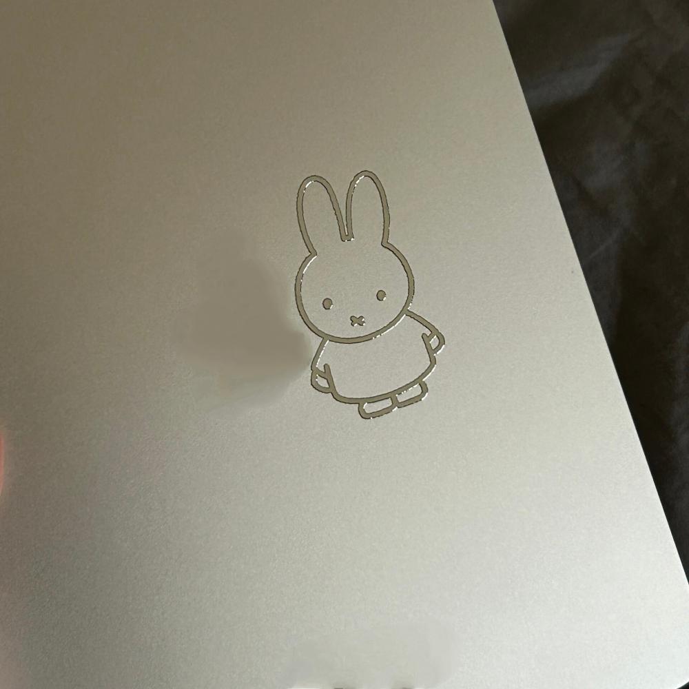 Miffy Rabbit  metal stickers h - مراجعة Tablet Accessories For Students وسعره