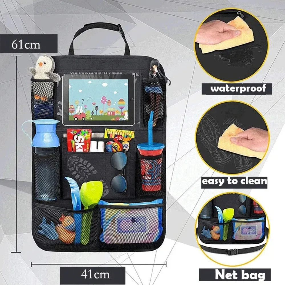 Car Backseat Organizer with To - مراجعة Toddler Tablet Accessories وسعره