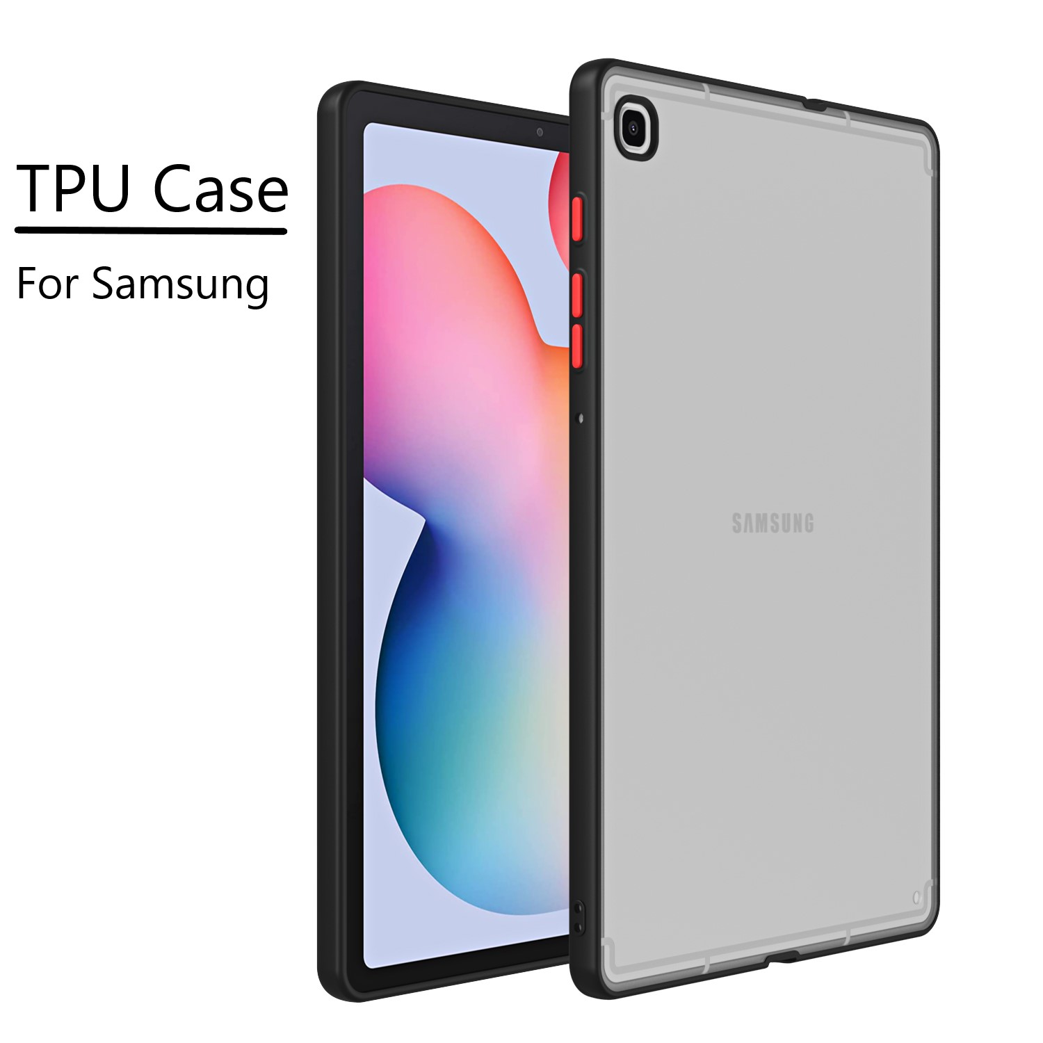 TPU Soft Back Case For Samsung - مراجعة Tablet A9 Accessories وسعره