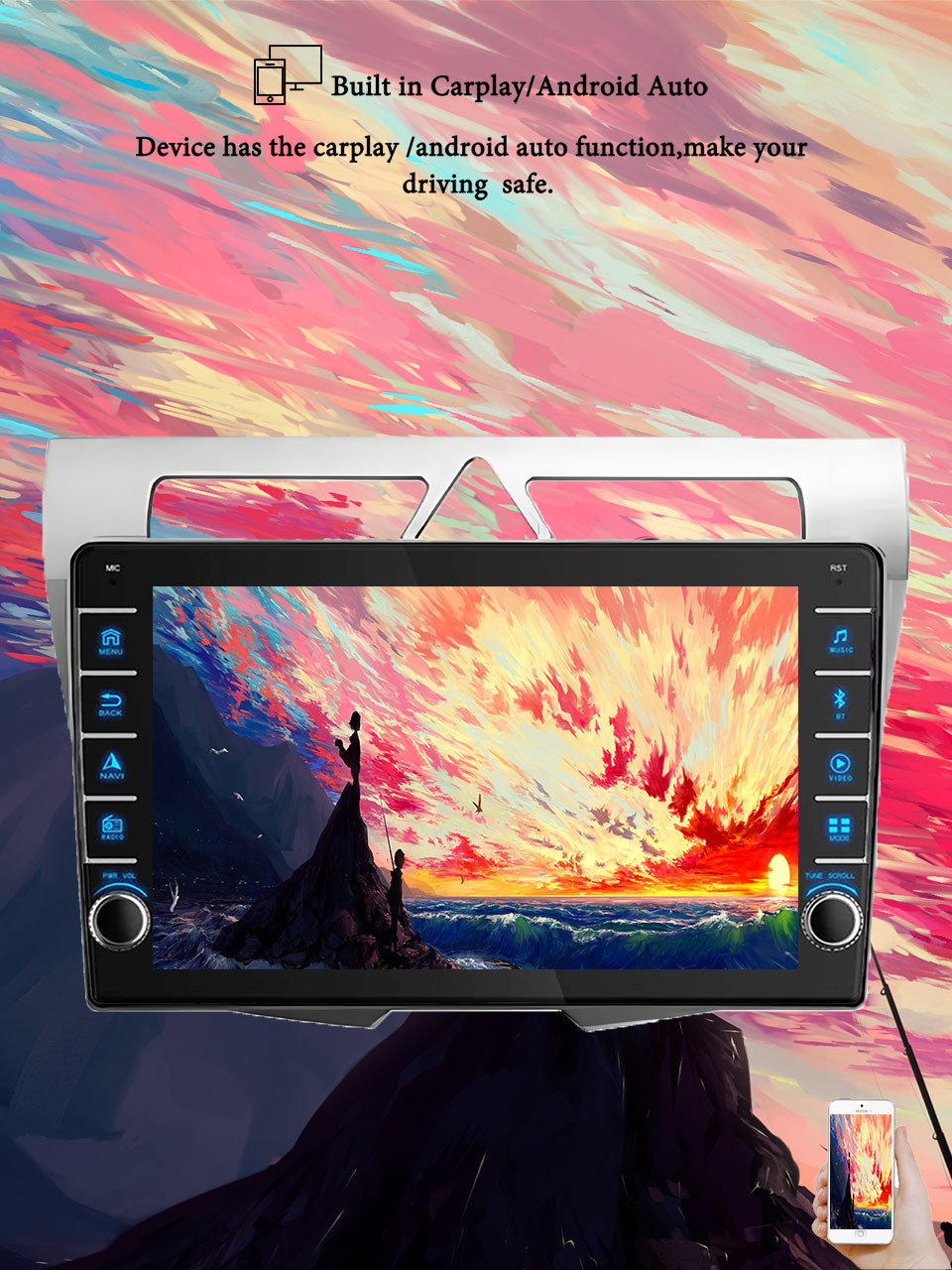 8G+128G Android 14 For Kia Pic - مراجعة Tablet Danish Mobile & Accessories Photos وسعره