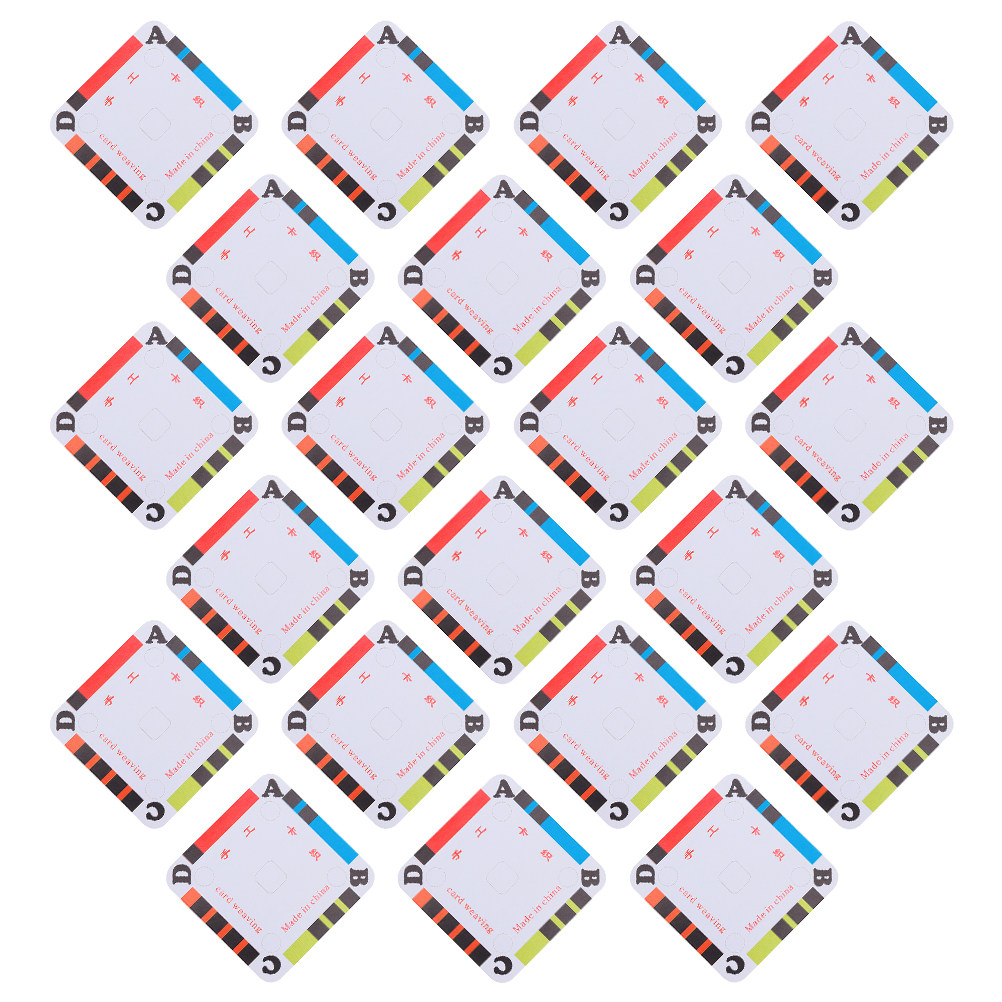 50 Pcs Weaving Tablet Doodle D - مراجعة Tablet Weaving Accessories وسعره