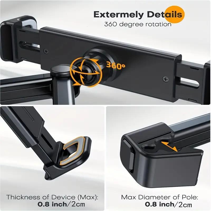 360° Rotating Waterproof Car H - مراجعة Car Accessories Tablet Holder وسعره