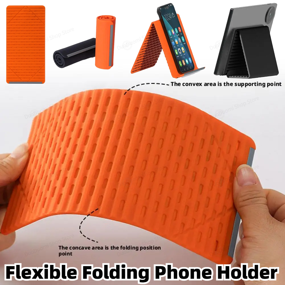 Flexible Folding Phone Holder  - مراجعة Tablet Holder Accessories وسعره