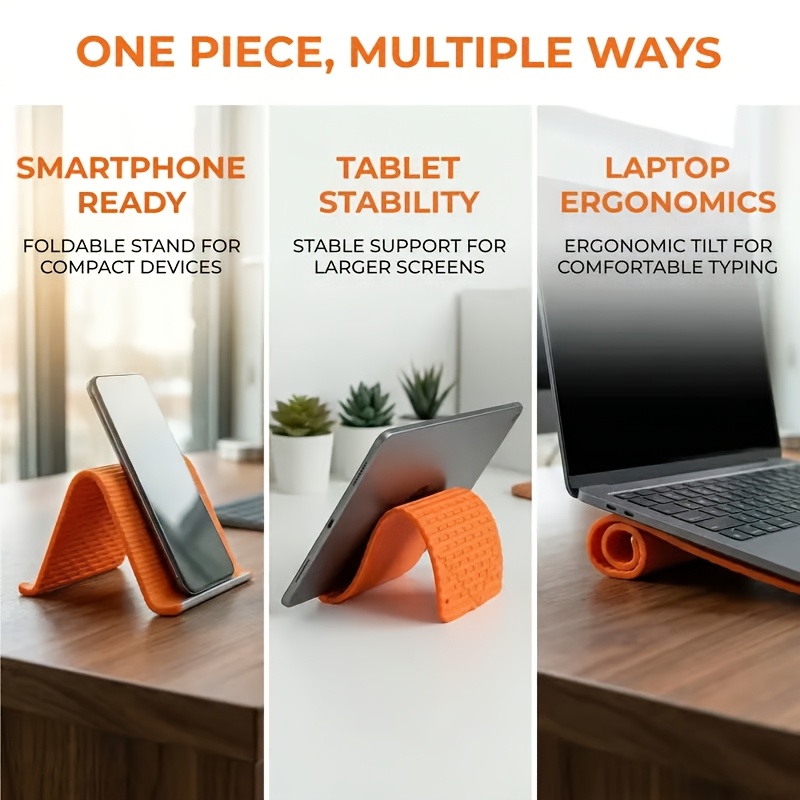 Flexible Folding Phone Holder  - مراجعة Tablet Holder Accessories وسعره