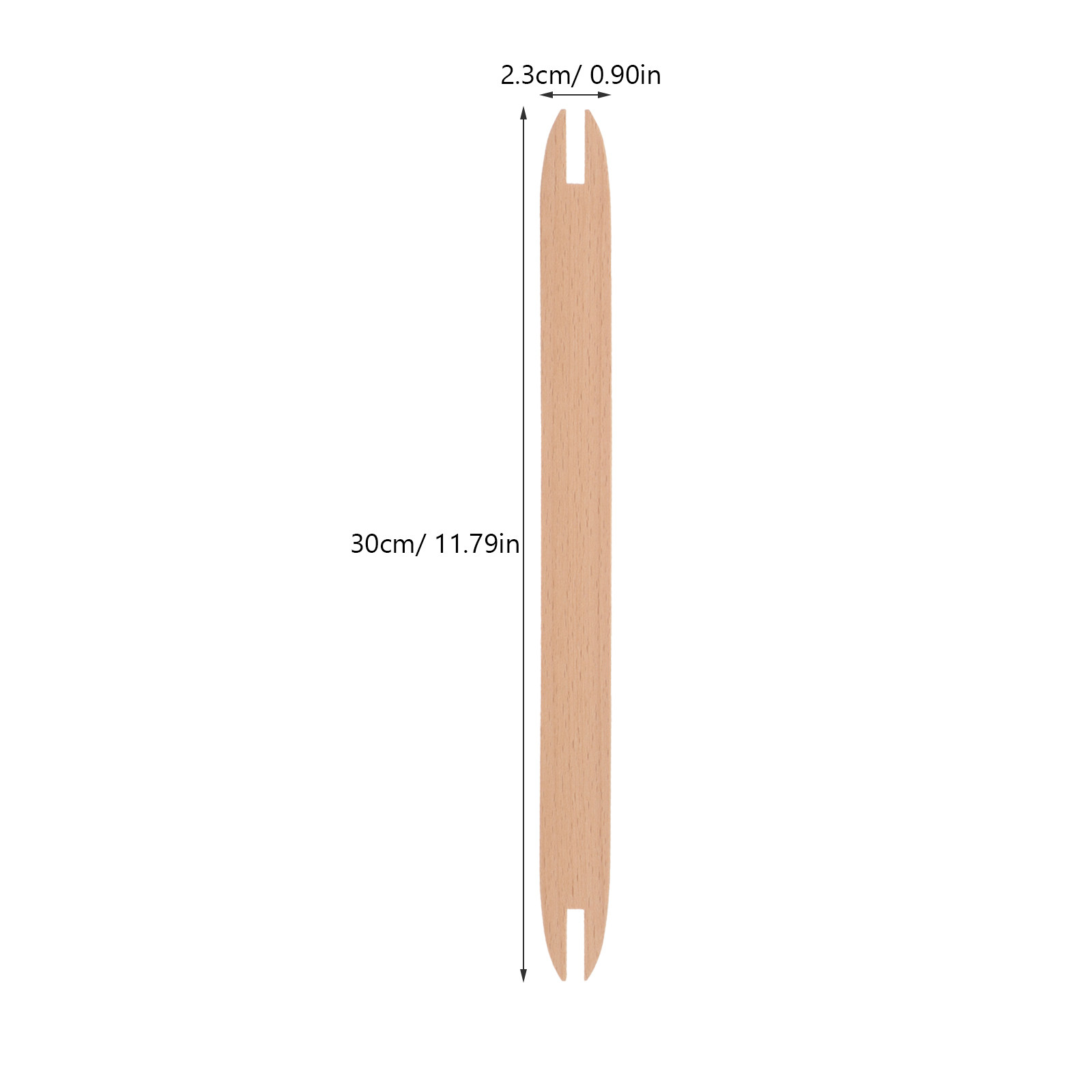 2Pcs Wooden Knitting Shuttles  - مراجعة Tablet Weaving Accessories وسعره