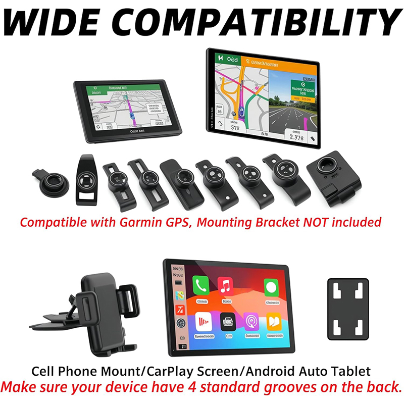 NEW CD Slot Mount For Carplay  - مراجعة Trimble Tablet Accessories وسعره