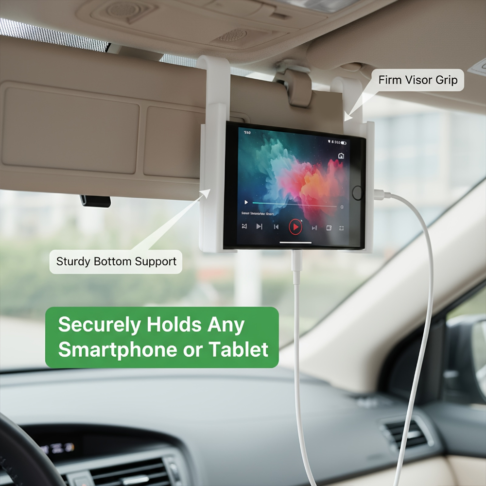 Universal Sun Visor Tablet Mou - مراجعة Car Accessories Tablet Holder وسعره